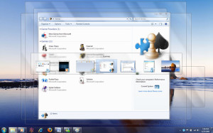 Windows 7 a ALT+TAB - náhľad okien aplikácie